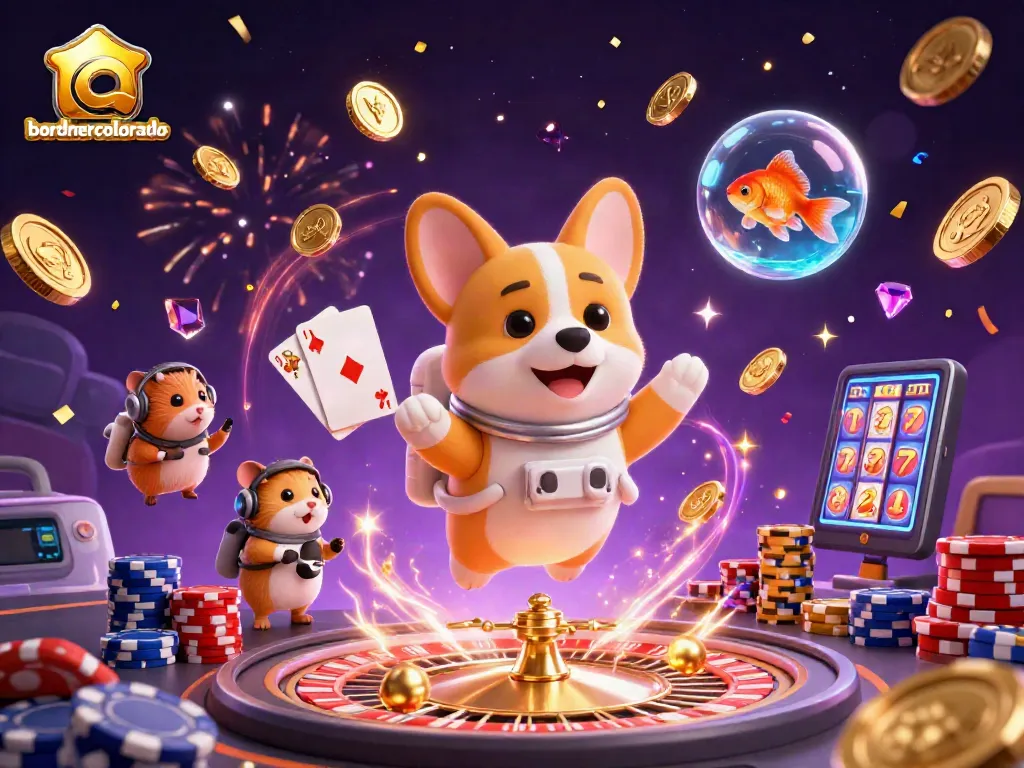 Experience excitement with bordnercolorado's thrilling casino adventure featuring playful characters.