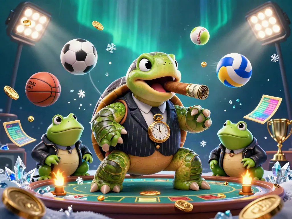 Engage with ta88win’s vibrant casino atmosphere featuring a cartoon turtle and dynamic gaming elements.