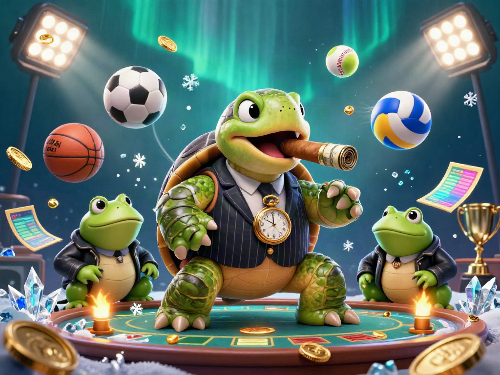 Engage with ta88win’s vibrant casino atmosphere featuring a cartoon turtle and dynamic gaming elements.