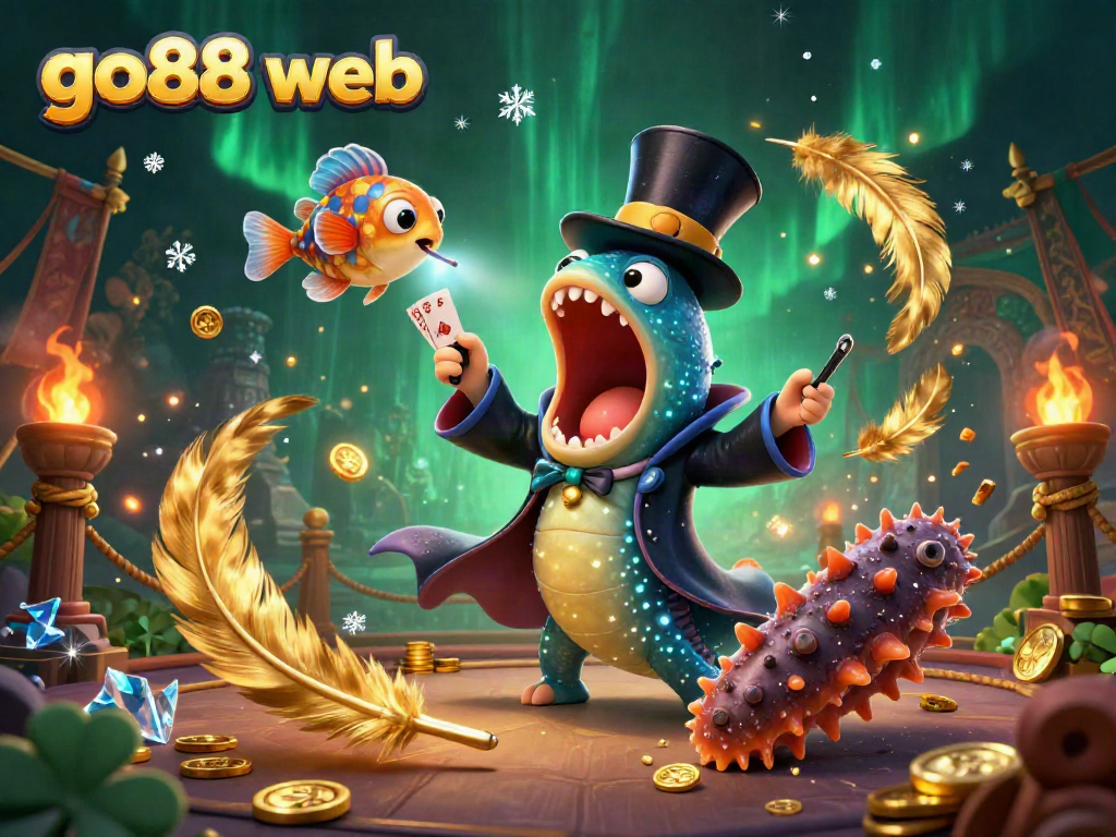 Engage in thrilling games at go88 web featuring magical underwater characters